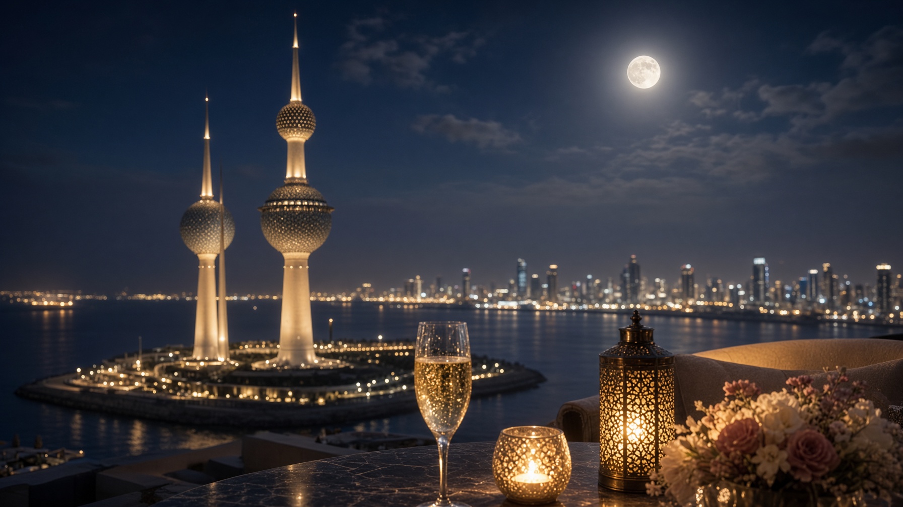 أفق الكويت المسائي ضمن مسارات الديوان